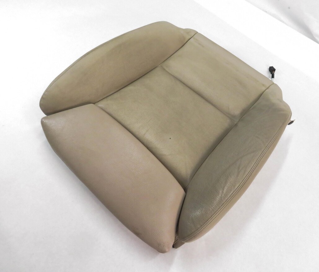2012 BMW 528i (F10) LEFT DRIVER LOWER BOTTOM HEATED SPORT SEAT CUSHION (OYSTER)