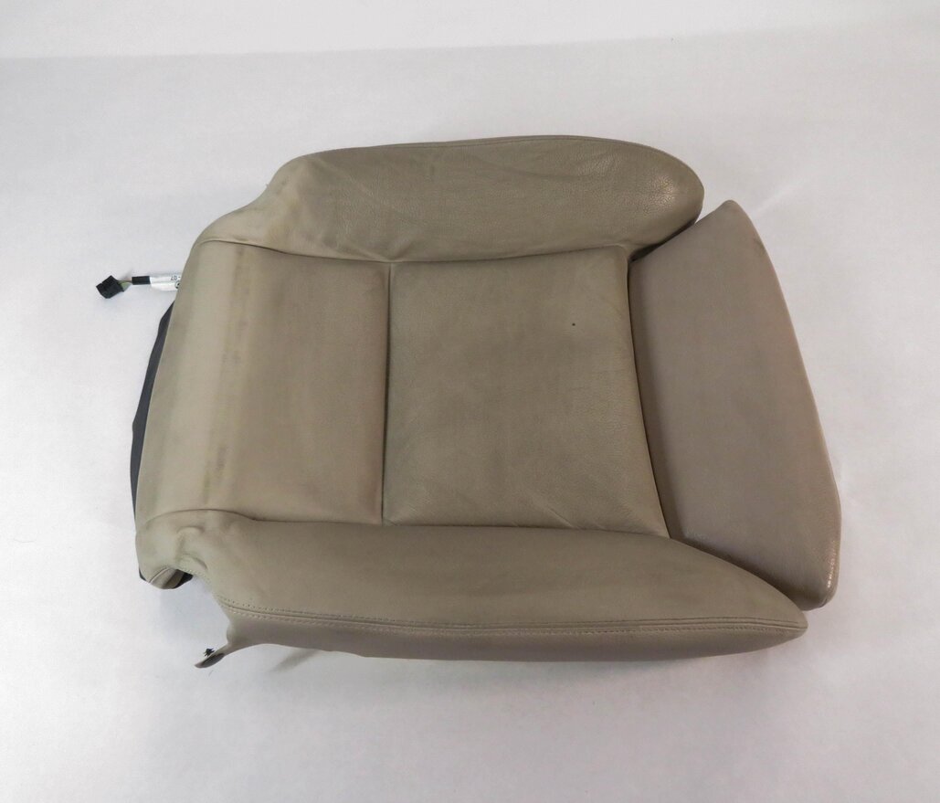 Thumbnail 3: 2012 BMW 528i (F10) LEFT DRIVER LOWER BOTTOM HEATED SPORT SEAT CUSHION (OYSTER)