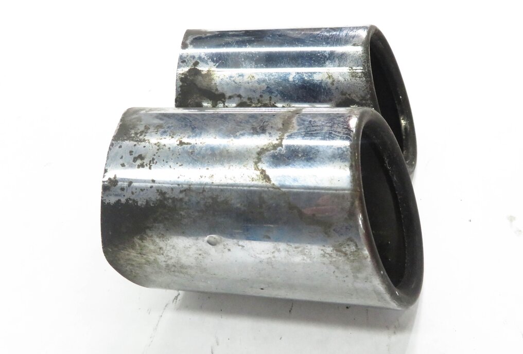 Thumbnail 4: 2012-2016 BMW 528i (F10) 2.0L N20 TURBO ENGINE MUFFLER PIPE EXHAUST TIP SET-2
