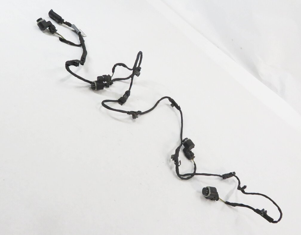 2011 BMW 550iGT (F07) FRONT PARK DISTANCE SENSOR SET-4 w/ HARNESS (BLACK 475)