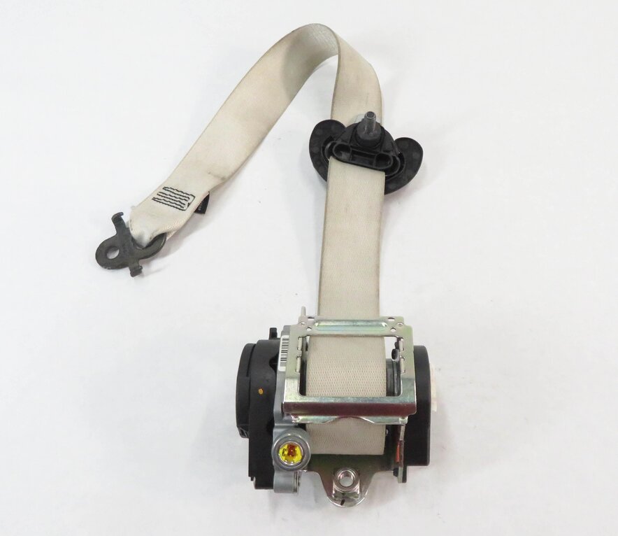 Thumbnail 4: 2010-2017 BMW 535iGT 550iGT (F07) RIGHT FRONT SEATBELT RETRACTOR (IVORY WHITE)