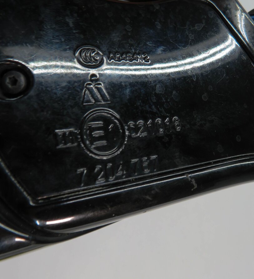 Thumbnail 7: 2010-2013 BMW 535iGT 550iGT (F07) LEFT P-FOLD HEATED MEM AUTODIM MIRROR (BLACK)