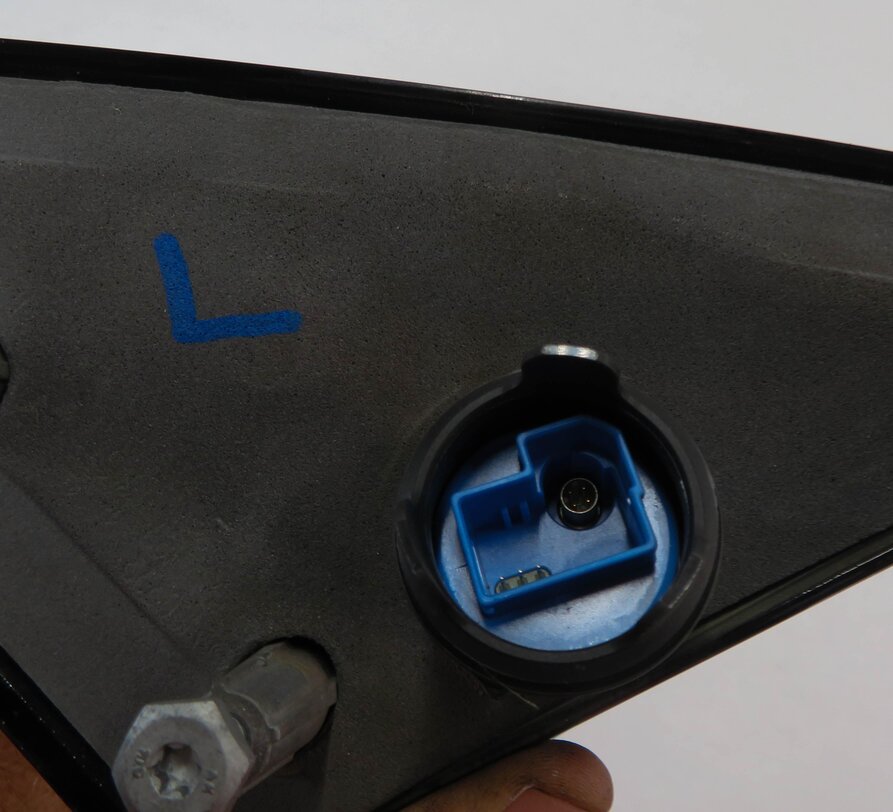 Thumbnail 8: 2010-2013 BMW 535iGT 550iGT (F07) LEFT P-FOLD HEATED MEM AUTODIM MIRROR (BLACK)