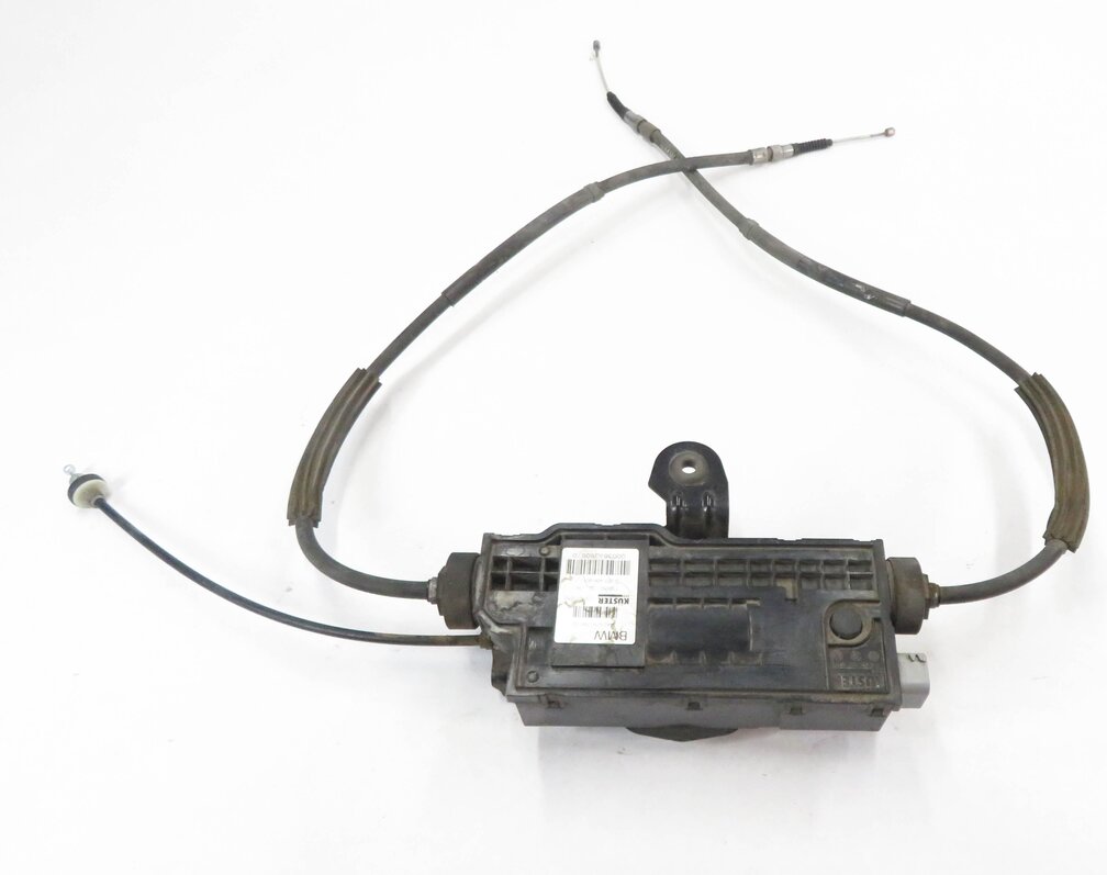 Thumbnail 4: 2011 BMW 550iGT (F07) EMERGENCY PARKING BRAKE ACTUATOR MOTOR w/ CABLES