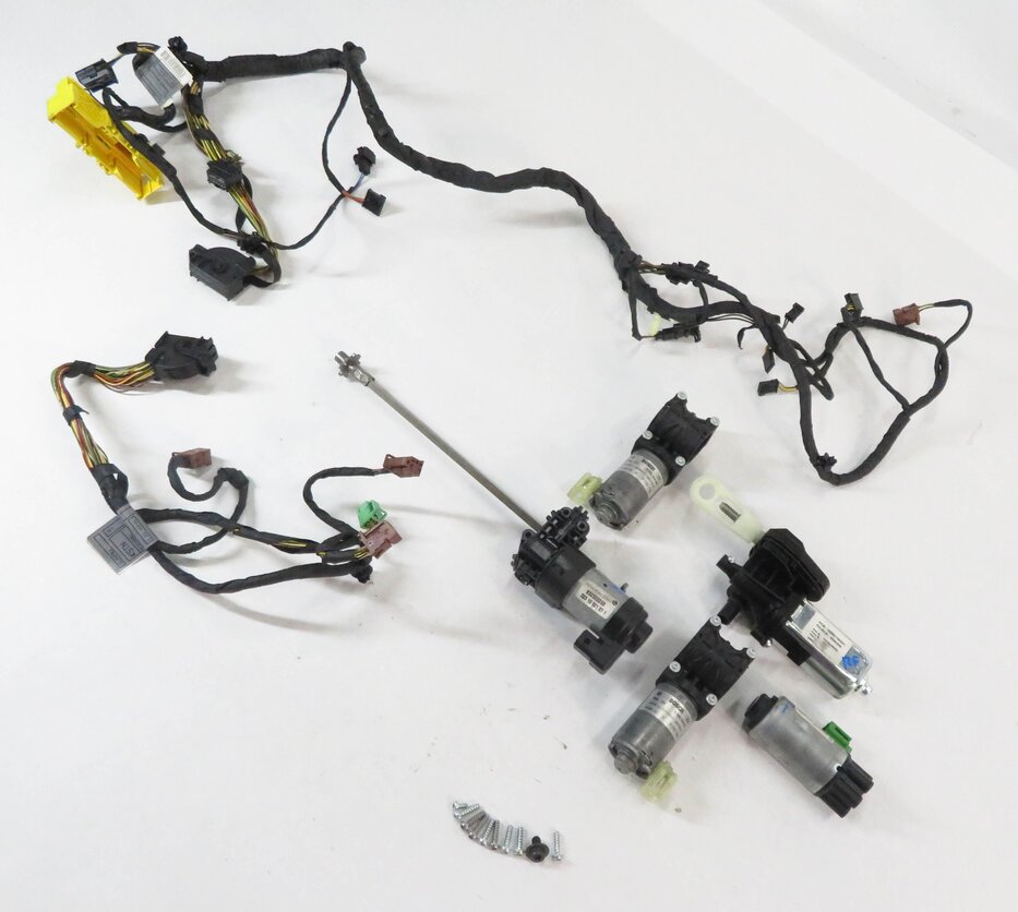 2011 BMW 550iGT (F07) RIGHT FRONT PASSENGER POWER SEAT MOTOR SET-5 w/ HARNESS