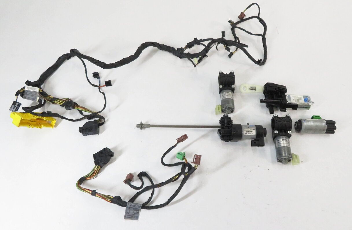 Thumbnail 2: 2011 BMW 550iGT (F07) RIGHT FRONT PASSENGER POWER SEAT MOTOR SET-5 w/ HARNESS
