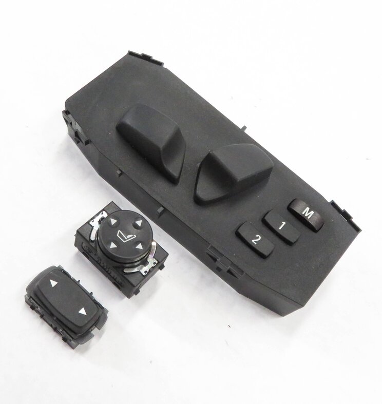 2011 BMW X3 (F25) LEFT FRONT DRIVER POWER MEMORY SEAT ADJUSTMENT SWITCH