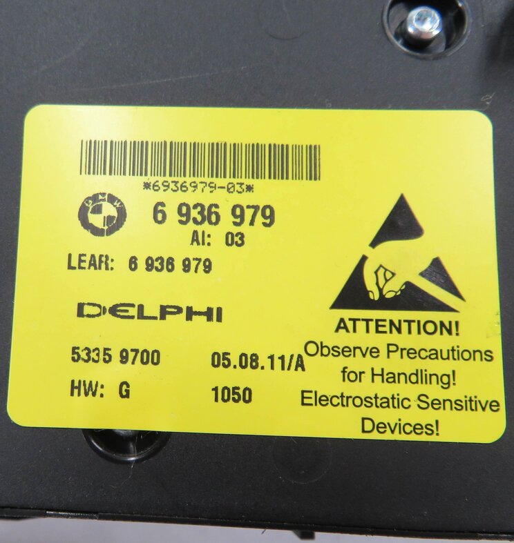 Thumbnail 7: 2011 BMW X3 (F25) LEFT FRONT DRIVER POWER MEMORY SEAT ADJUSTMENT SWITCH