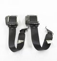 Thumbnail 2: 2011 BMW X3 (F25) REAR - LEFT & RIGHT SEATBELT BUCKLE RETRACTOR SET-2 (BLACK)