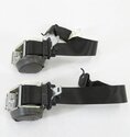 Thumbnail 3: 2011 BMW X3 (F25) REAR - LEFT & RIGHT SEATBELT BUCKLE RETRACTOR SET-2 (BLACK)