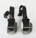 Thumbnail 4: 2011 BMW X3 (F25) REAR - LEFT & RIGHT SEATBELT BUCKLE RETRACTOR SET-2 (BLACK)