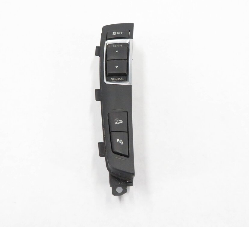 Thumbnail 2: 2011 BMW X3 (F25) FRONT CONSOLE SHIFTER TRIM HILL DESCENT PDC TRACTION SWITCH