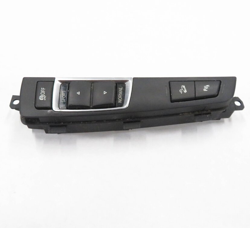Thumbnail 3: 2011 BMW X3 (F25) FRONT CONSOLE SHIFTER TRIM HILL DESCENT PDC TRACTION SWITCH