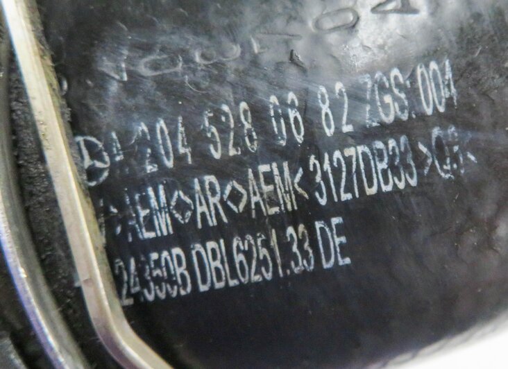 Thumbnail 8: 2011 MERCEDES BENZ E350 (W212) 3.0L OM642 DIESEL ENGINE RIGHT INTERCOOLER HOSE