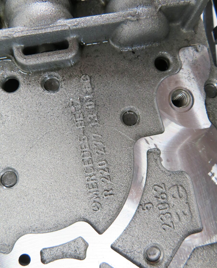 Thumbnail 5: 2012 MERCEDES GL350 (X164) 3.0L OM642 DIESEL 722.9 TRANSMISSION VALVE BODY BLOCK