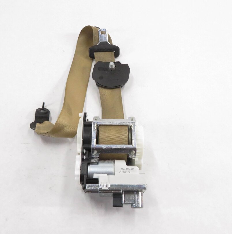 Thumbnail 4: 10-12 MB GL350 GL450 GL550 (X164) LEFT FRONT DRIVER SEATBELT RETRACTOR (BEIGE)