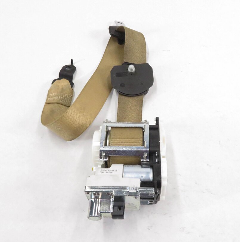 Thumbnail 4: 10-12 GL350 GL450 GL550 ML350 ML550 (X164 W164) RIGHT FRONT RETRACTOR (BEIGE)