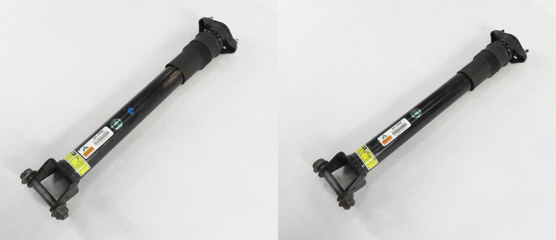 2012 MERCEDES GL350 (X164) LEFT & RIGHT REAR SUSPENSION SHOCK STRUT SET-2