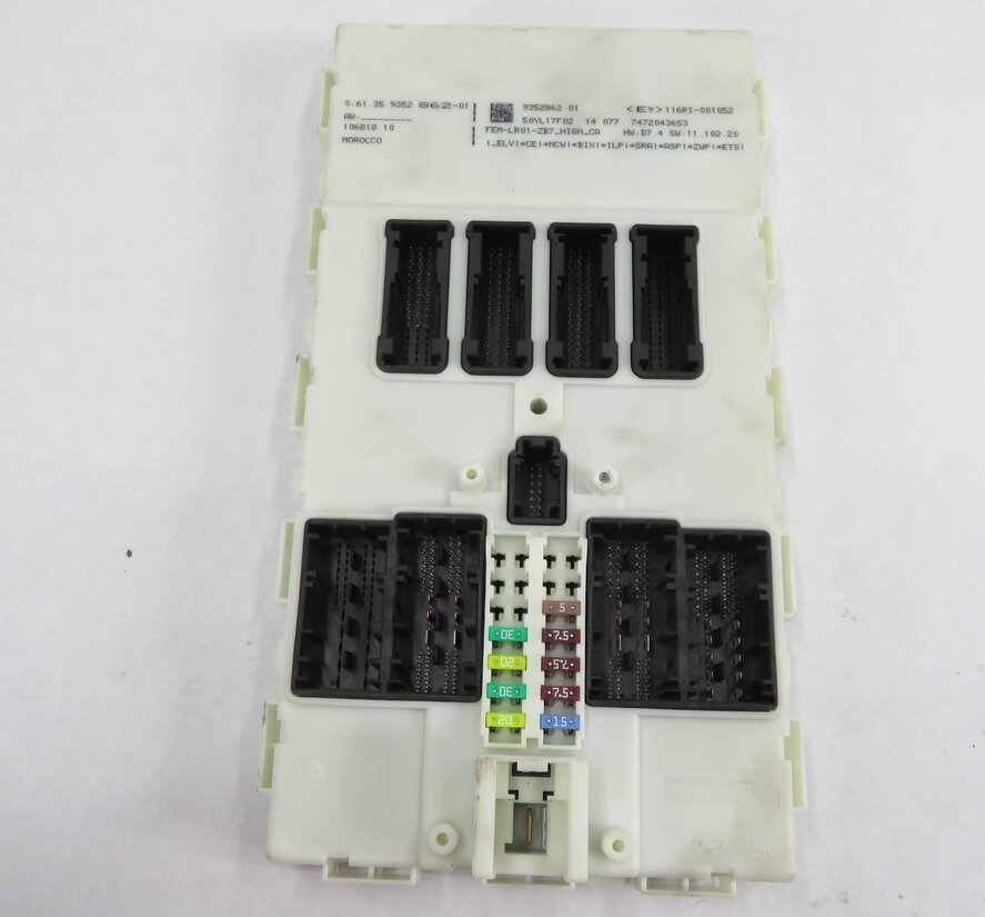 Thumbnail 6: 2014 BMW 328i (F30) 2.0L DIESEL ENGINE ECM DME BCM IMMOBILIZER MODULE KEY SET-3