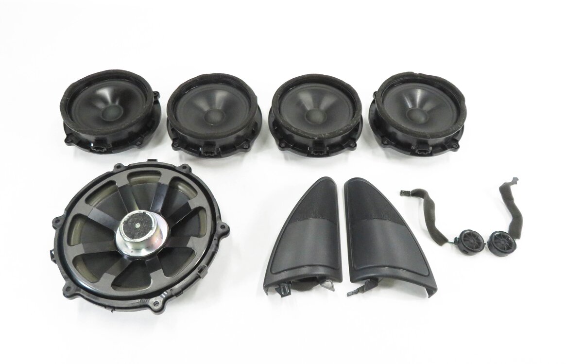 Thumbnail 2: 2011 RANGE ROVER SPORT (L320) RADIO STEREO SUBWOOFER TWEETER SPEAKER SET-9