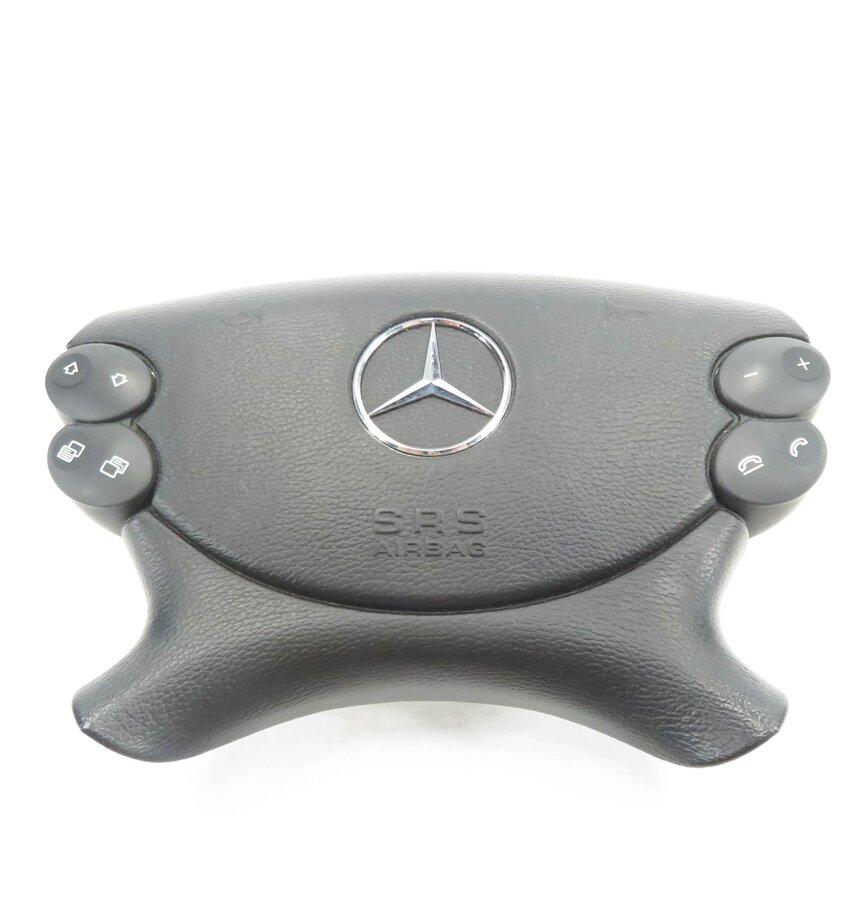 Thumbnail 2: 2007 MERCEDES CLS550 (W219) LEFT DRIVER STEERING WHEEL AIRBAG AIR BAG (BLACK)