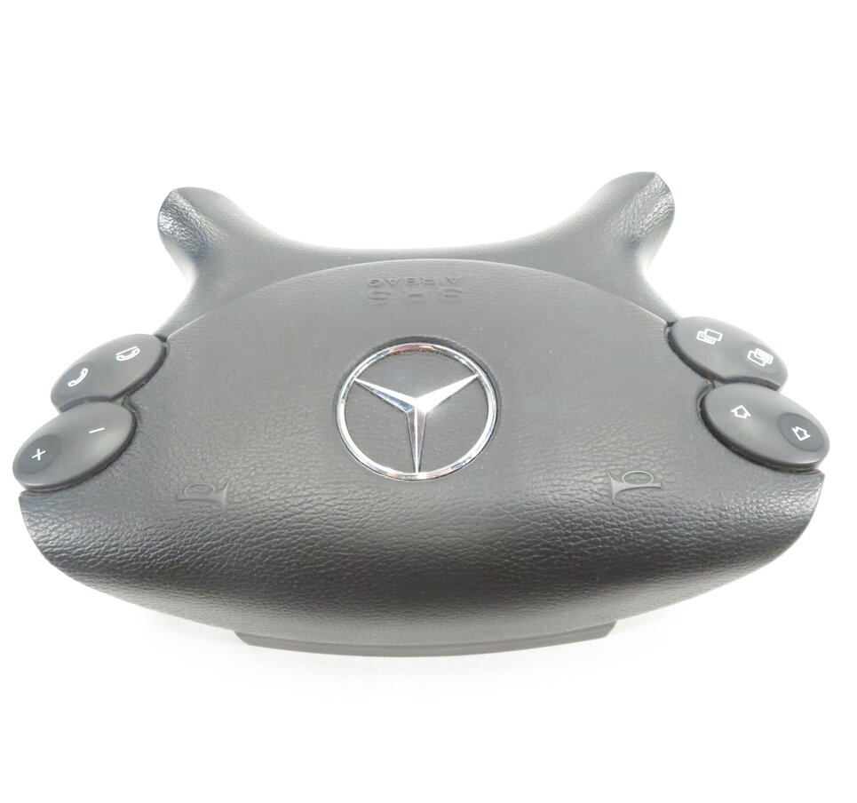 Thumbnail 4: 2007 MERCEDES CLS550 (W219) LEFT DRIVER STEERING WHEEL AIRBAG AIR BAG (BLACK)