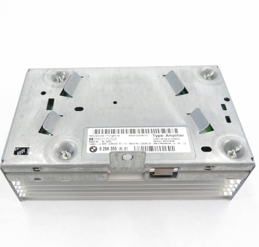 Thumbnail 5: 11-13 BMW 528i 535i 550i (F10) HARMAN BECKER RADIO STEREO AUDIO AMP AMPLIFIER