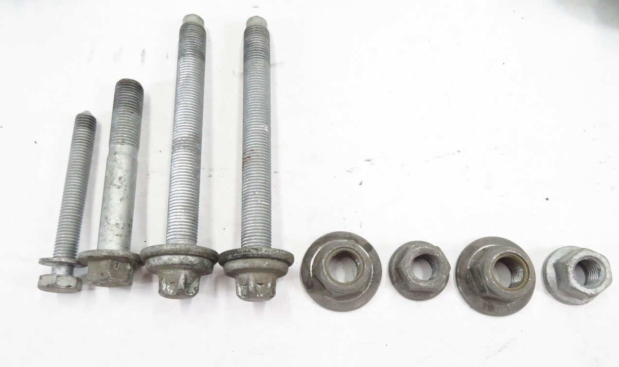Thumbnail 2: 11-19 BMW 528i 535i 550i 640i 650i (F06 F10) RWD LEFT FRONT CONTROL ARM SET (3)