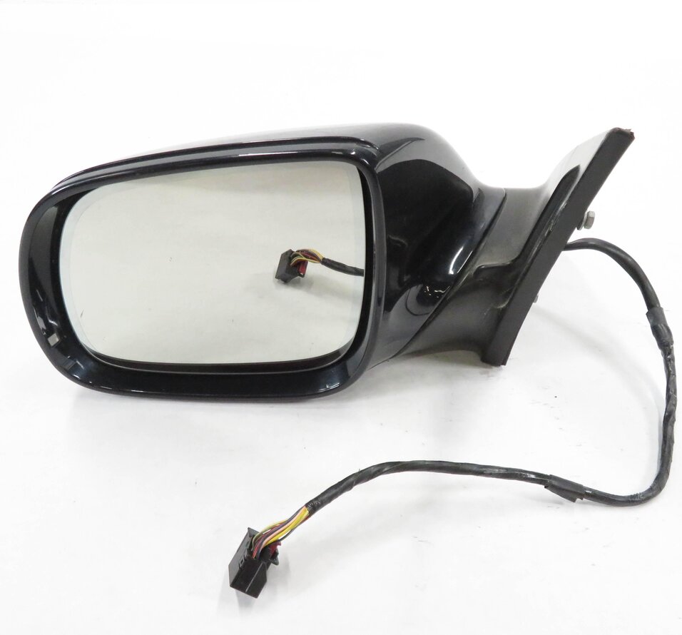 Thumbnail 2: 2010-2012 AUDI Q7 (4L) LEFT P-FOLD HEATED MEMORY DOOR MIRROR (COBALT BLUE LZ5Q)