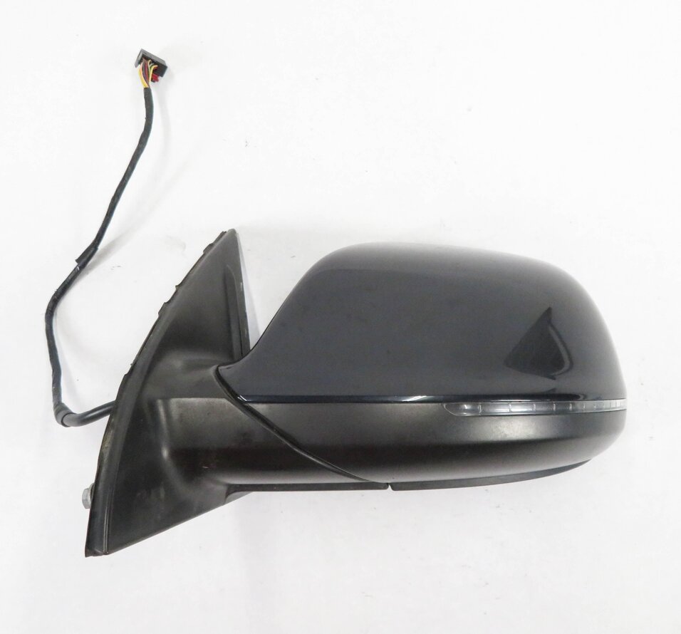 Thumbnail 4: 2010-2012 AUDI Q7 (4L) LEFT P-FOLD HEATED MEMORY DOOR MIRROR (COBALT BLUE LZ5Q)