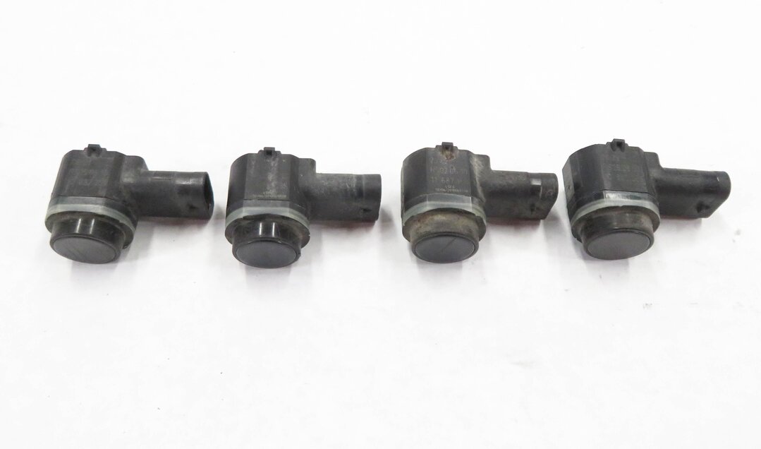 Thumbnail 2: 2011 AUDI Q7 (4L) REAR PDC PARK DISTANCE SENSOR SET-4 w/ HARNESS (COBALT BLUE)