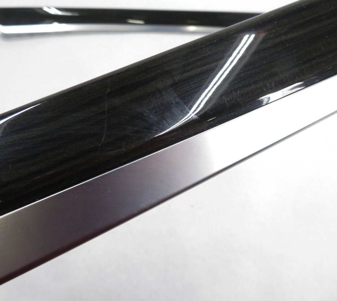 Thumbnail 6: 2013 BMW ACTIVEHYBRID 5 - DASH DOOR CONSOLE (FINELINE ANTHRACITE) WOOD TRIM SET