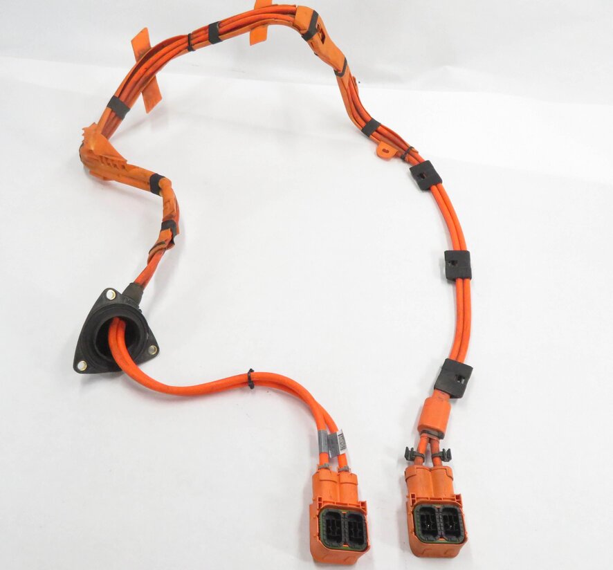 Thumbnail 4: 2013 BMW ACTIVEHYBRID 5 - POWER INVERTER MAIN HIGH VOLTAGE WIRE WIRING HARNESS
