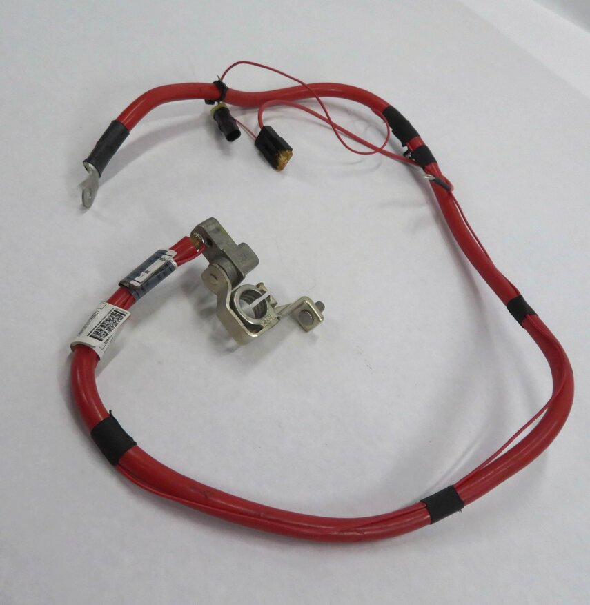 2013 BMW ACTIVEHYBRID 5 - POST TERMINAL POSITIVE BATTERY CABLE LEAD (SRS)