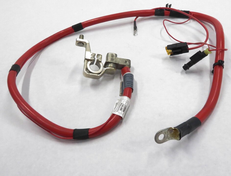 Thumbnail 5: 2013 BMW ACTIVEHYBRID 5 - POST TERMINAL POSITIVE BATTERY CABLE LEAD (SRS)