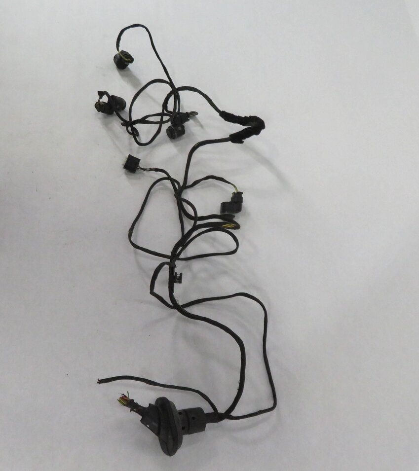 Thumbnail 3: 2013 BMW ACTIVEHYBRID 5 - REAR PDC PARK DISTANCE SENSOR SET w/ HARNESS (BLACK)