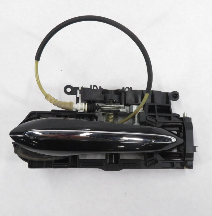 Thumbnail 2: 2011-2016 BMW 528i 535i 550i M5 (F10) LEFT REAR DOOR HANDLE w/ LIGHT (BLACK)