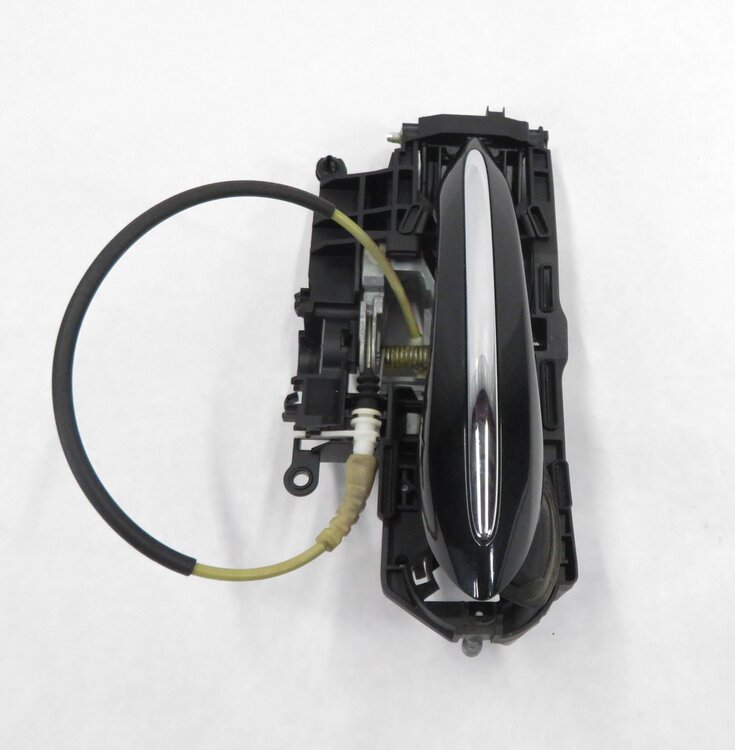 Thumbnail 3: 2011-2016 BMW 528i 535i 550i M5 (F10) LEFT REAR DOOR HANDLE w/ LIGHT (BLACK)