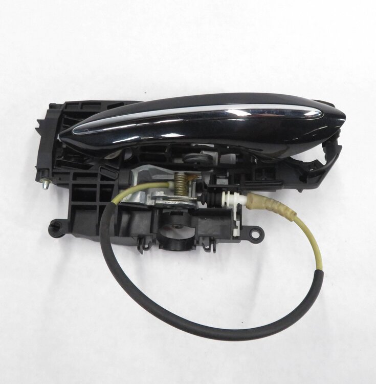 Thumbnail 4: 2011-2016 BMW 528i 535i 550i M5 (F10) LEFT REAR DOOR HANDLE w/ LIGHT (BLACK)