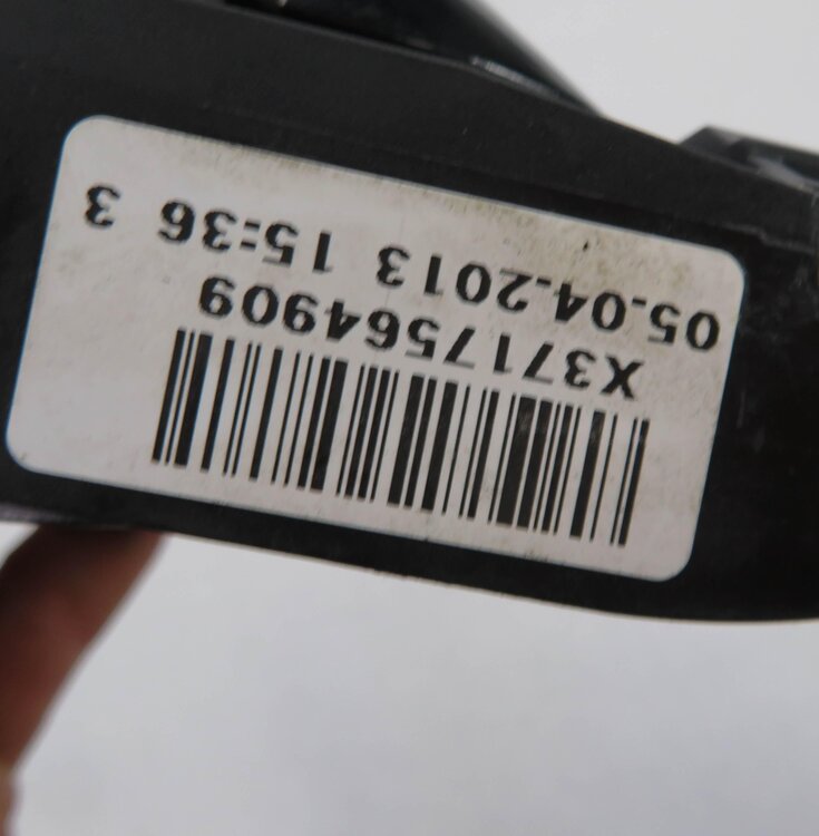 Thumbnail 6: 2011-2016 BMW 528i 535i 550i M5 (F10) LEFT REAR DOOR HANDLE w/ LIGHT (BLACK)