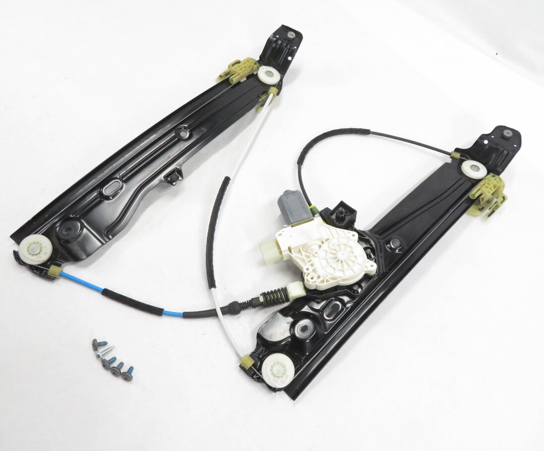 11-16 BMW 528i 535i 550i M5 (F10) LEFT FRONT DRIVER WINDOW REGULATOR w/ MOTOR