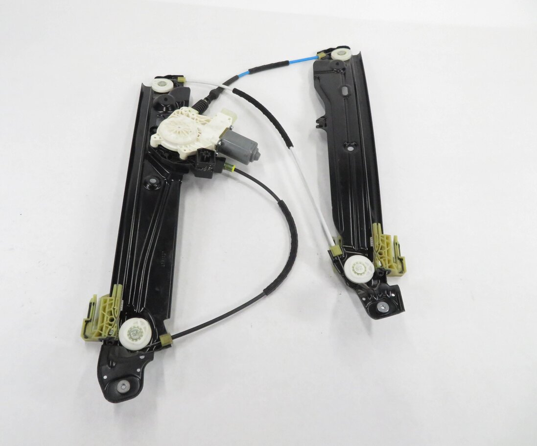 Thumbnail 4: 11-16 BMW 528i 535i 550i M5 (F10) LEFT FRONT DRIVER WINDOW REGULATOR w/ MOTOR