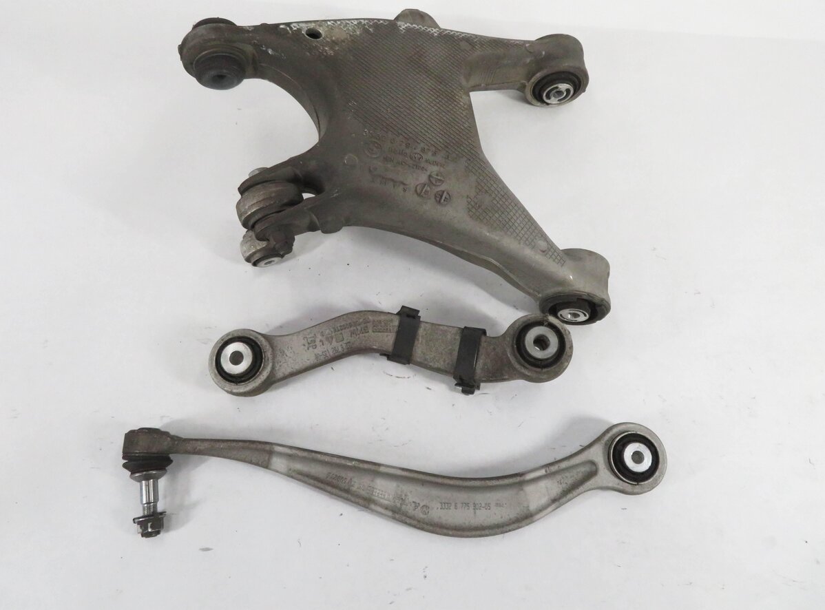 Thumbnail 2: 11-19 BMW 535i 550i 640i 650i 740i 750i (F01 F10) RIGHT REAR CONTROL ARM SET-3
