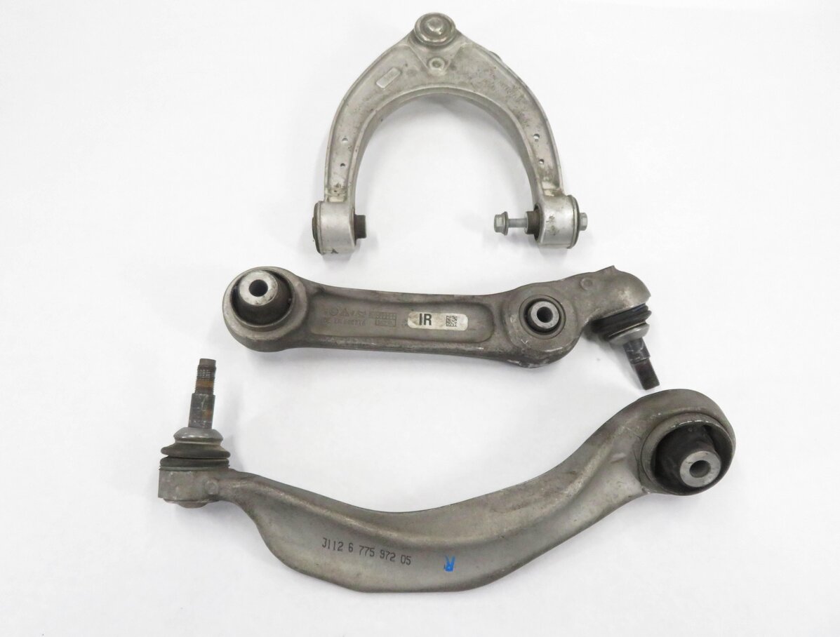Thumbnail 2: 11-19 BMW 528i 535i 550i 640i 650i (F06 F10) RWD RIGHT FRONT CONTROL ARM SET (3)