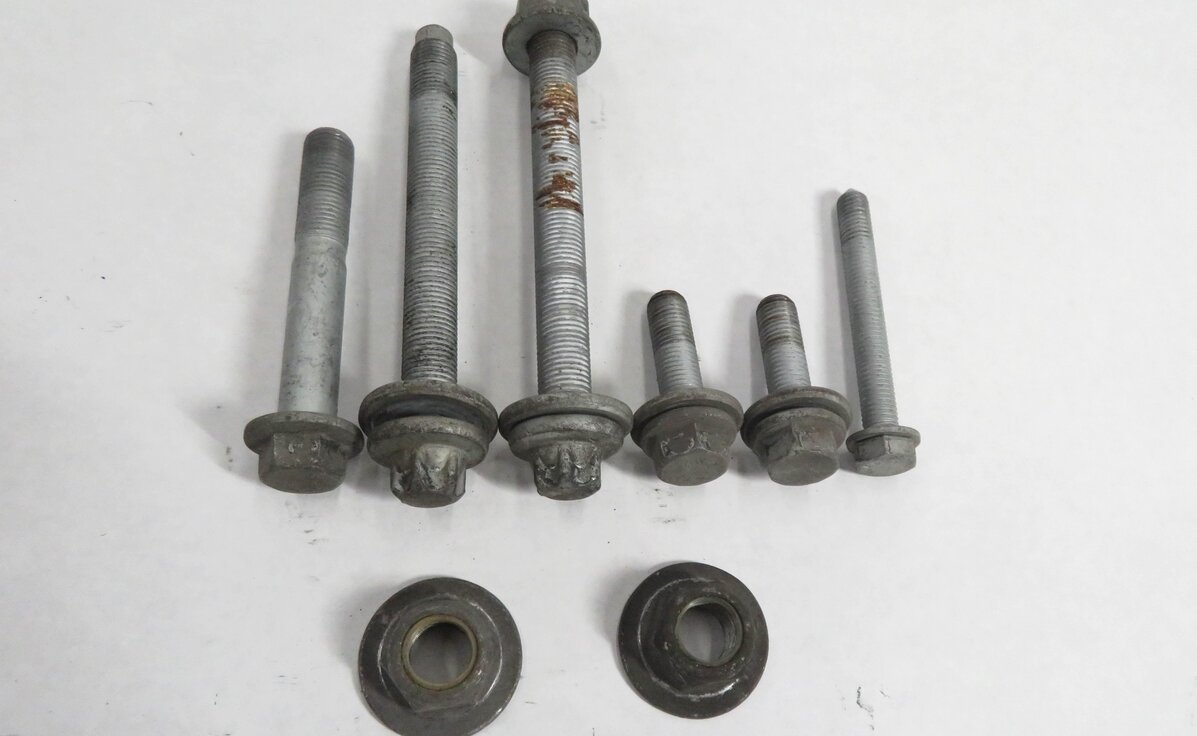 Thumbnail 11: 11-19 BMW 528i 535i 550i 640i 650i (F06 F10) RWD LEFT FRONT CONTROL ARM SET (3)