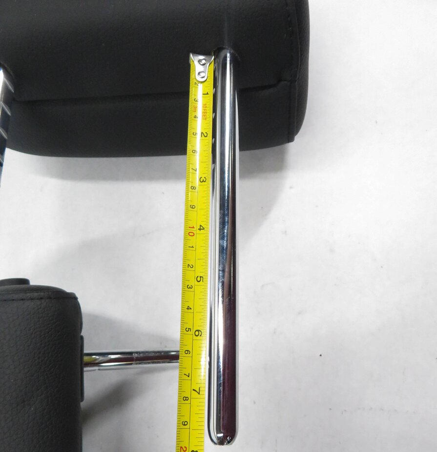 Thumbnail 7: 2013 BMW ACTIVEHYBRID 5 - REAR HEADREST HEAD REST SET-3 (BLACK DAKOTA LEATHER)