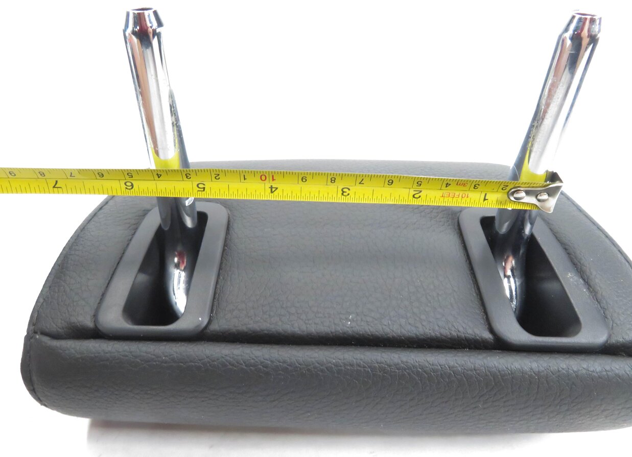 Thumbnail 8: 2013 BMW ACTIVEHYBRID 5 - REAR HEADREST HEAD REST SET-3 (BLACK DAKOTA LEATHER)
