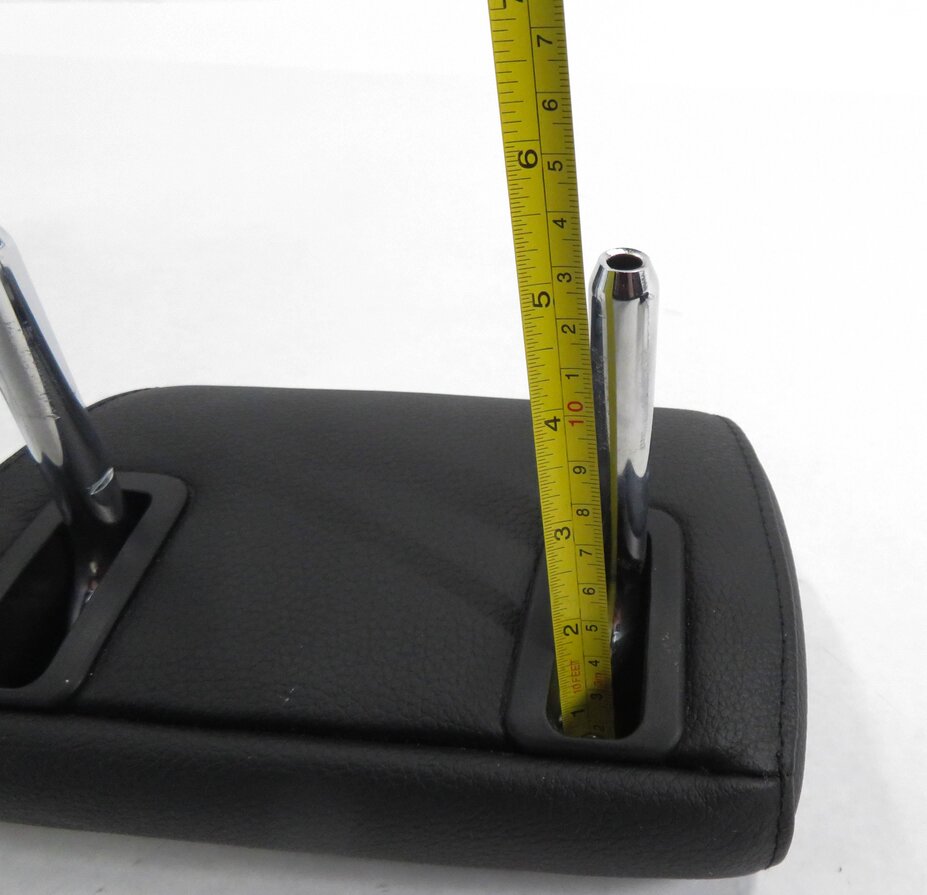 Thumbnail 9: 2013 BMW ACTIVEHYBRID 5 - REAR HEADREST HEAD REST SET-3 (BLACK DAKOTA LEATHER)