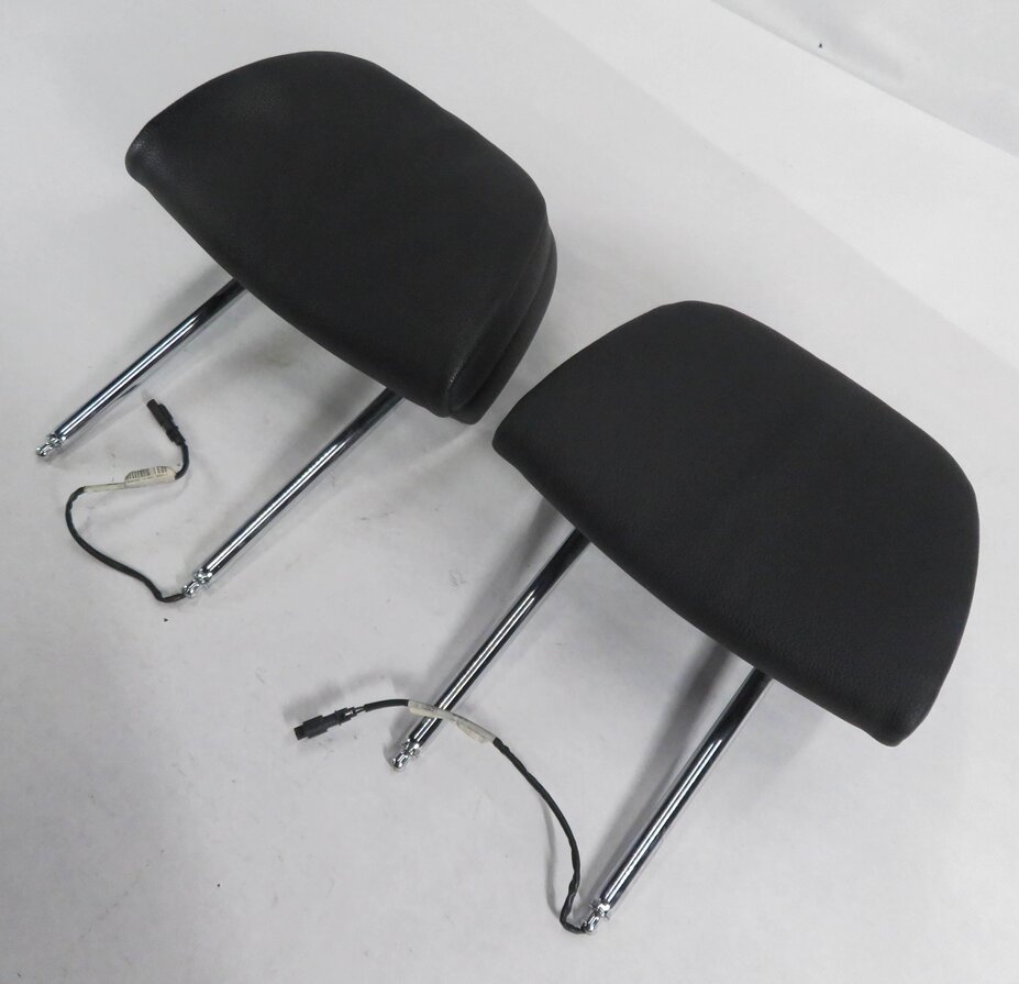 2013 BMW ACTIVEHYBRID 5 - FRONT ACTIVE ELECTRIC COMFORT HEADREST SET-2 (BLACK)