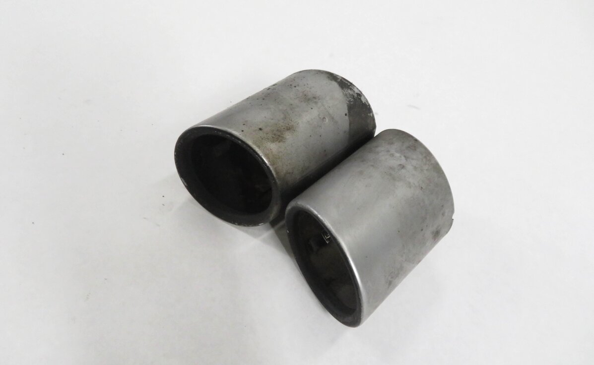 2013 BMW ACTIVEHYBRID 5 - MUFFLER PIPE TRIM EXHAUST TIP SET-2